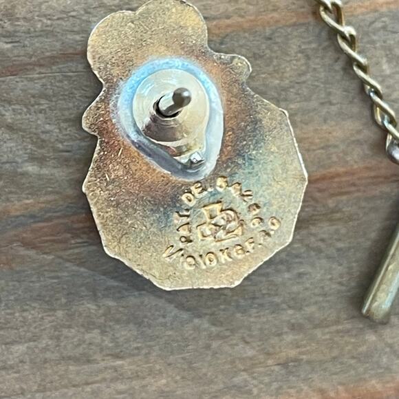 American Legion 45-Year Service Pin Tie Tack 10K GF Gage Co. - Picture 5 of 6